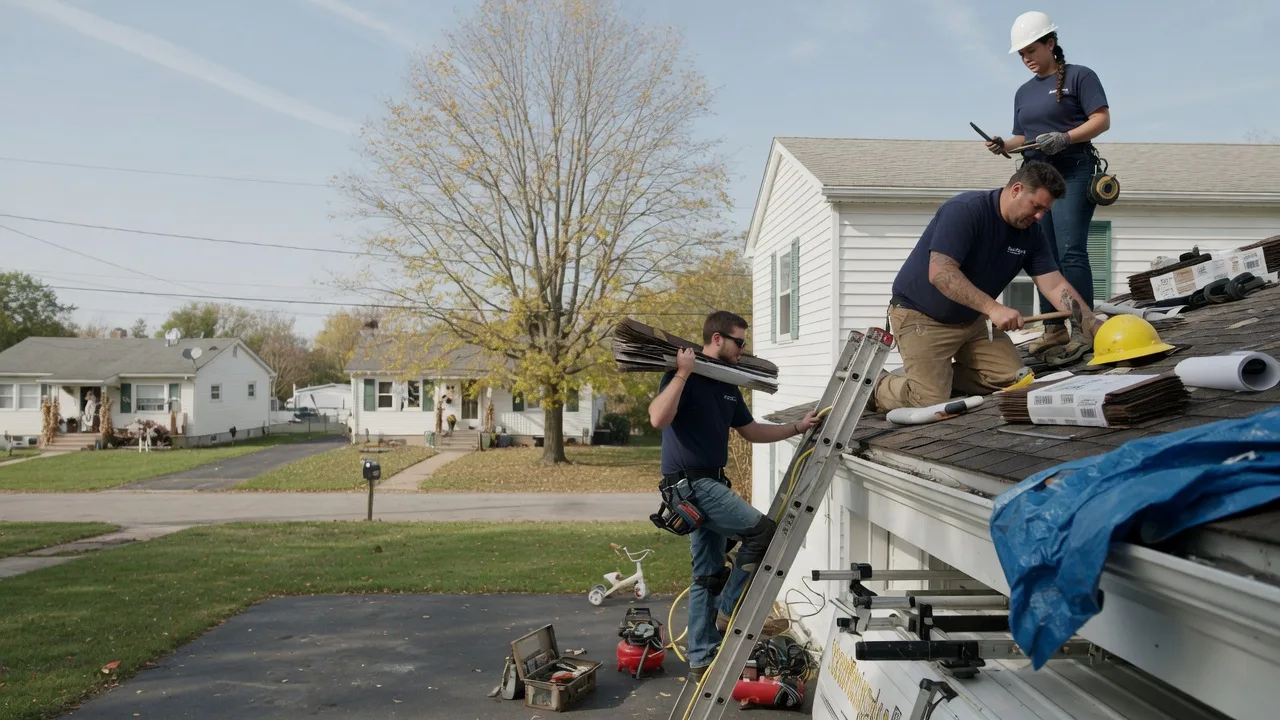 Local Roofing Contractors in Sherrard, IL near me